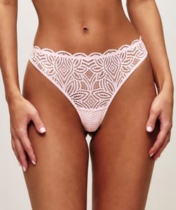 Lace thong;