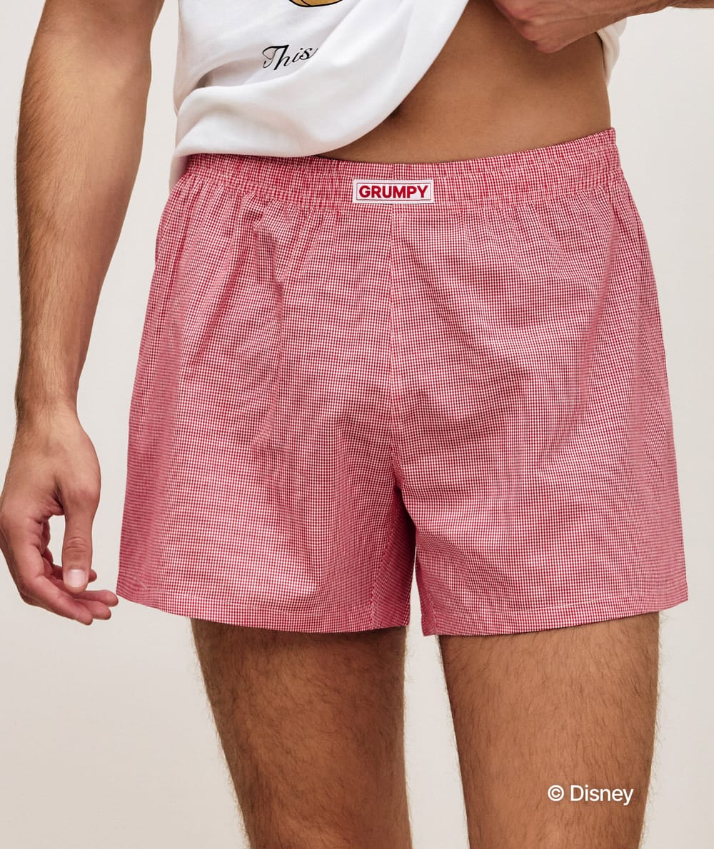 Grumpy t-shirt and boxer set;