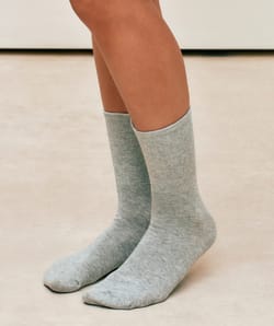 Pack of 3 pairs of cotton socks with patterns;