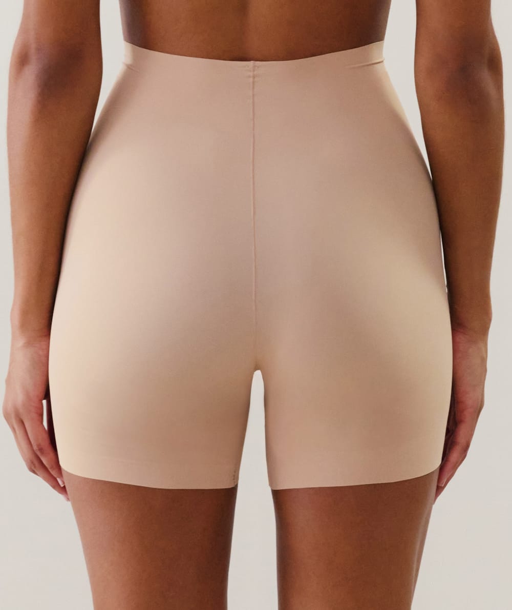 Shorty sans coutures en microfibre;