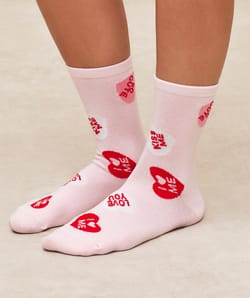 Pack of 3 cotton patterned socks;