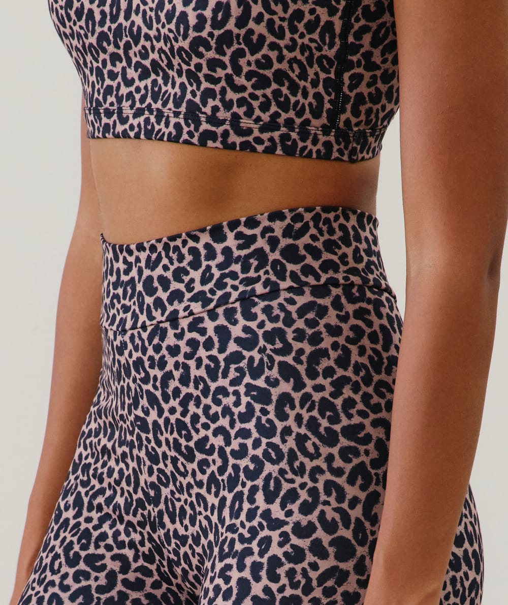 Legging léopard;