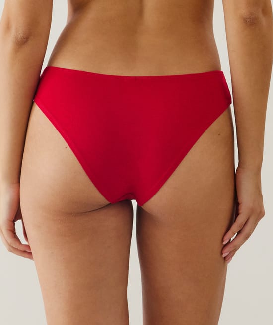 Pack of 3 patterned cotton knickers;