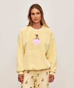 Sweat en fausse fourrure Bambi;