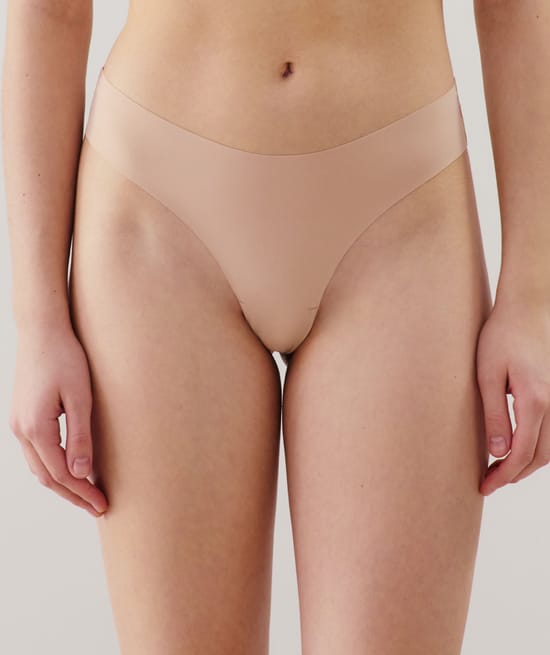 Tanga en microfibre;