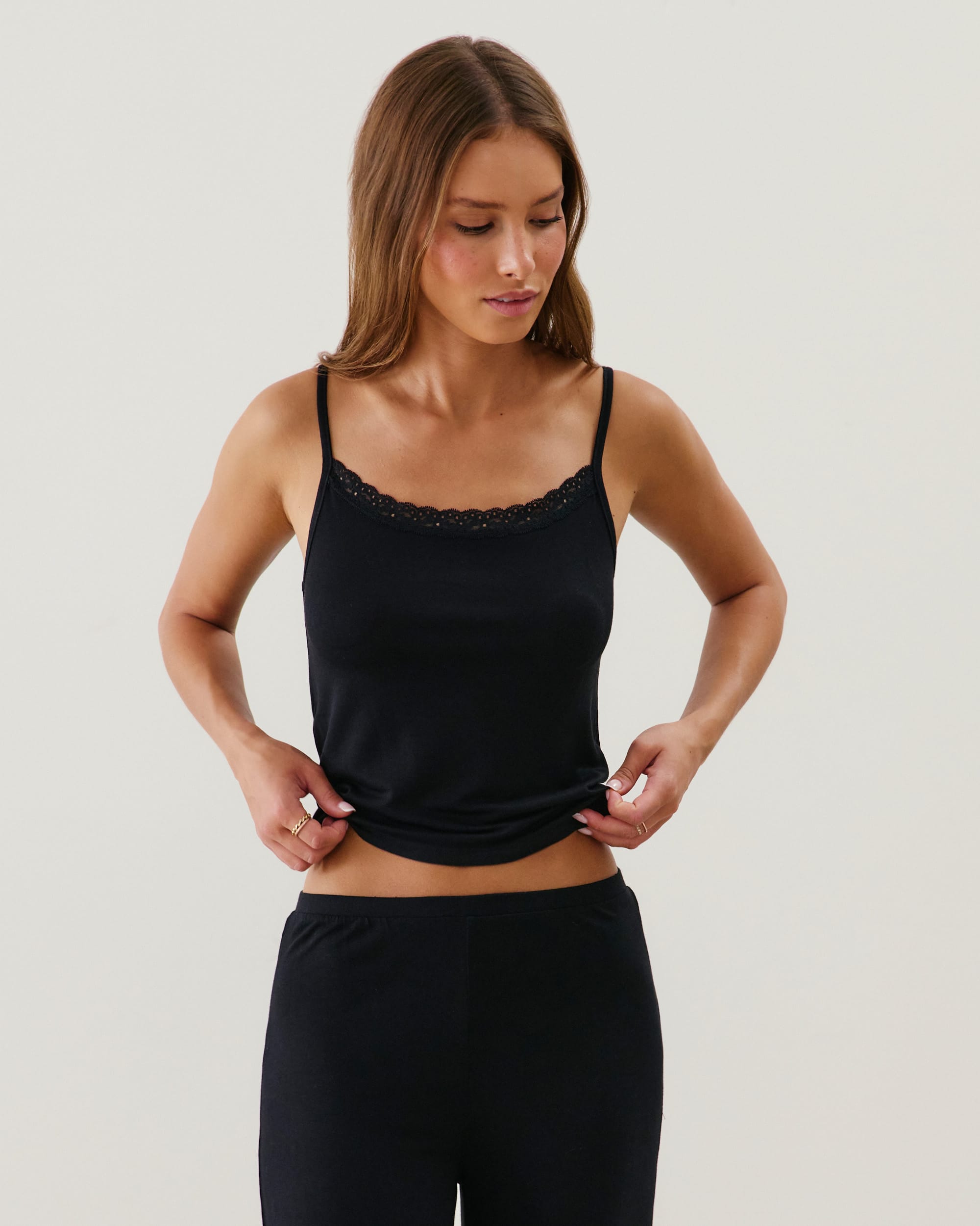 Jersey tank top - black - Undiz