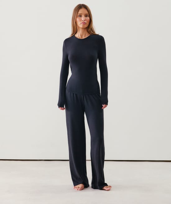 Thermocosy knit trousers;