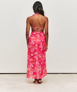 Floral print sarong;