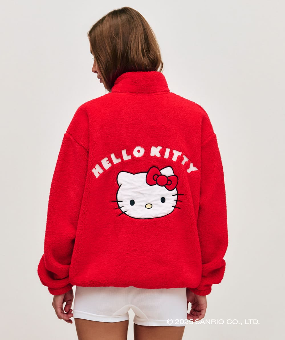 Sherpa sweatshirt Hello Kitty;