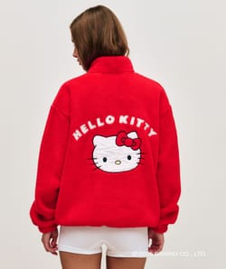 Sherpa sweatshirt Hello Kitty;