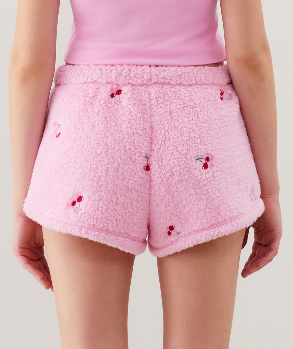 Fleece Shorts;