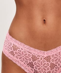 Lace cheeky;