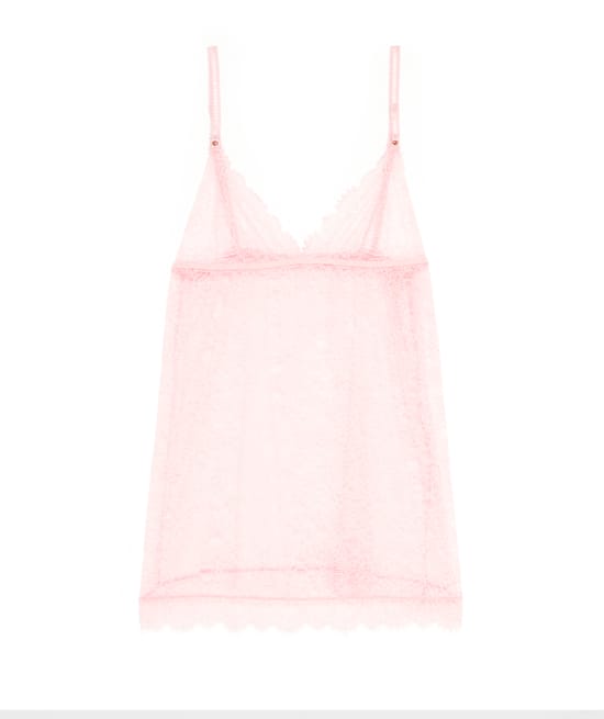 Lace nightdress;