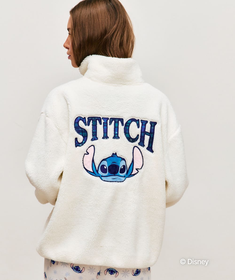 Sweatshirt sherpa Stitch;