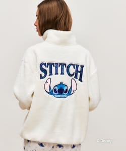 Stitch sherpa sweatshirt;