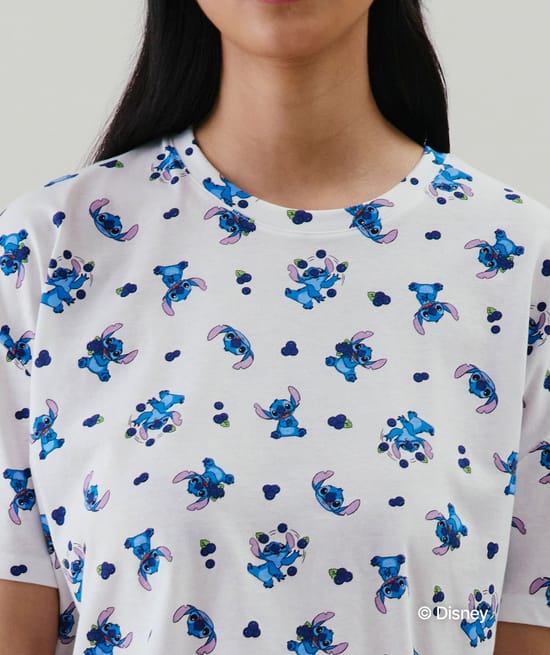 Stitch T-shirt en short set;