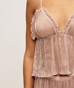 Top transparent tank top;