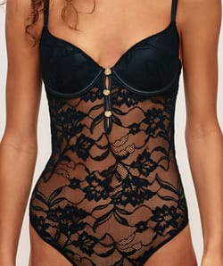 Body ampliforme en dentelle;