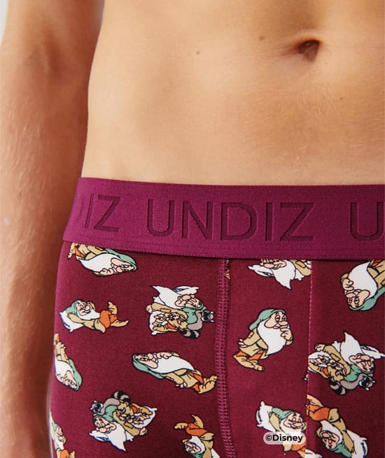 Patterned microfibre boxer shorts;