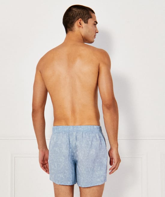 Calzoncillos de algodón liso;