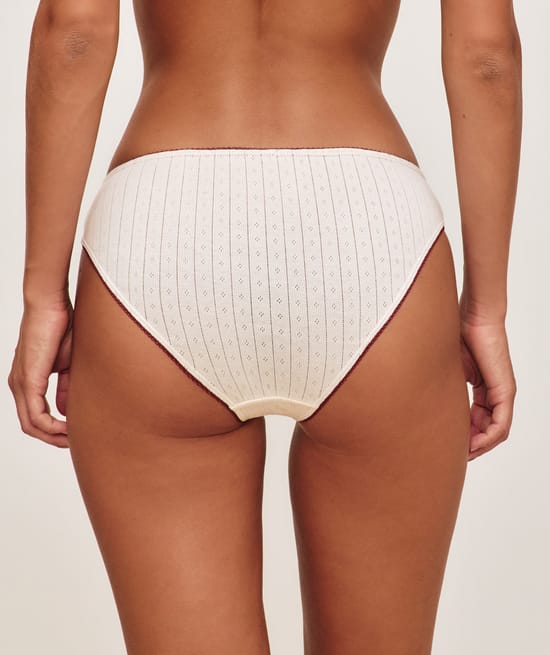 Pack of 3 patterned cotton panties;
