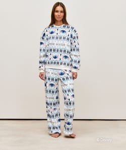 Sweatshirt velours Stitch;