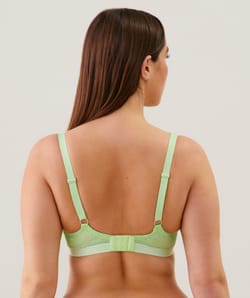 Soutien-gorge corbeille en dentelle;