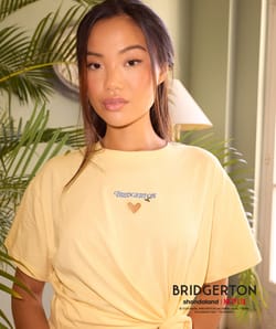 BRIDGERTON cotton T-shirt;