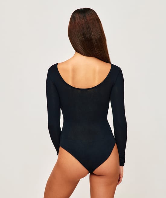Long sleeve bodysuit;