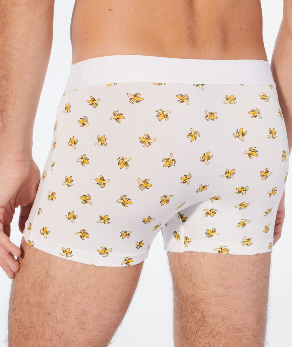Bóxers  con estampado de plátano;