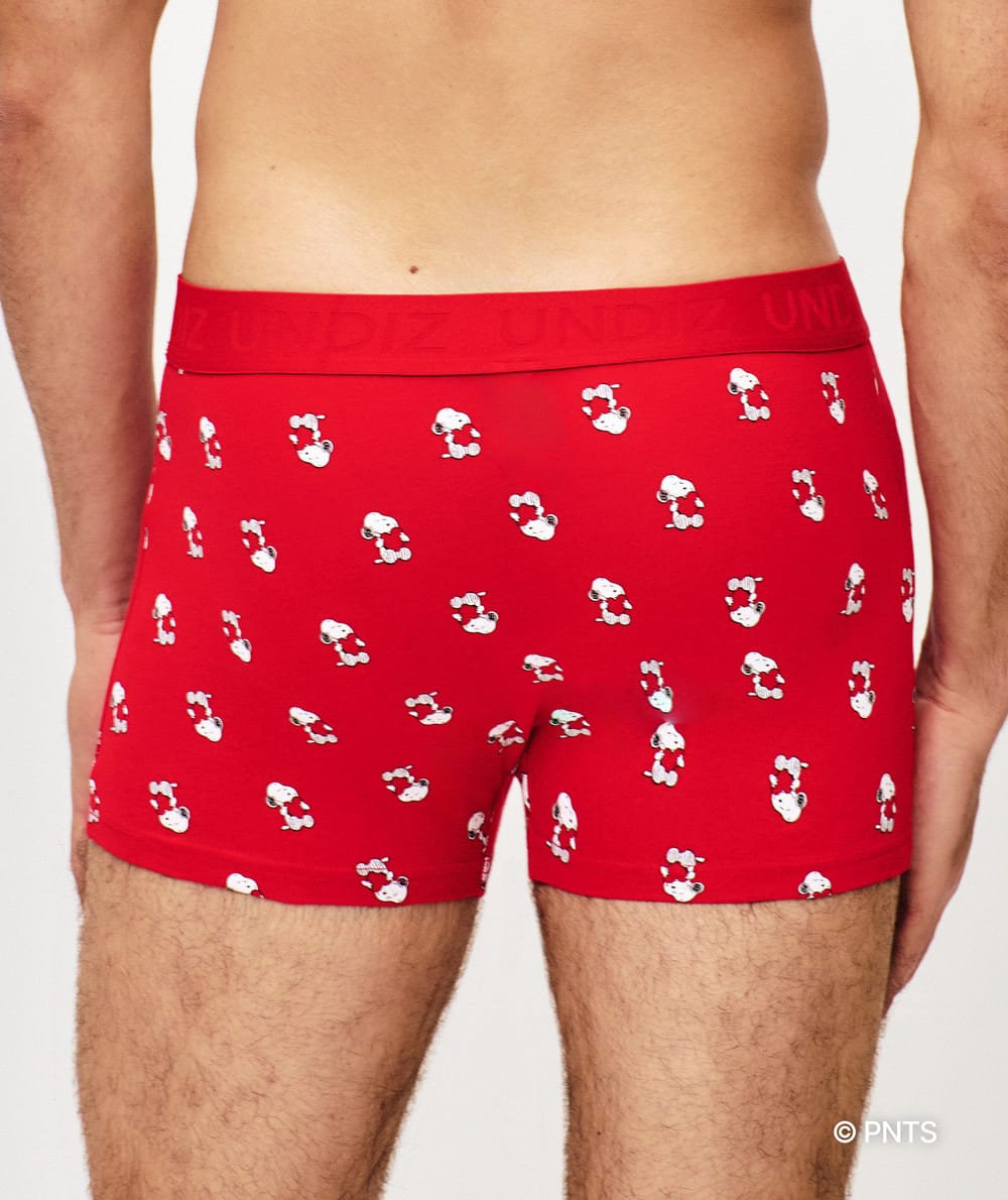 Snoopy cotton boxer shorts;