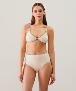 Culotte haute - bas de maillot de bain;