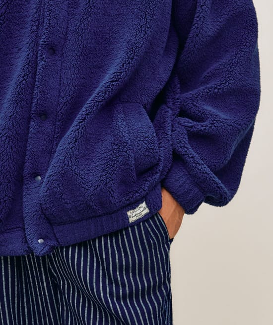 Veste en sherpa polaire;