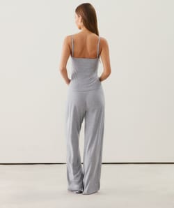 Pantalon lurex côtelé;
