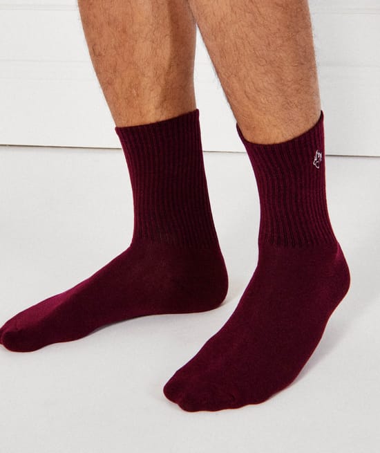 Chaussettes en coton;