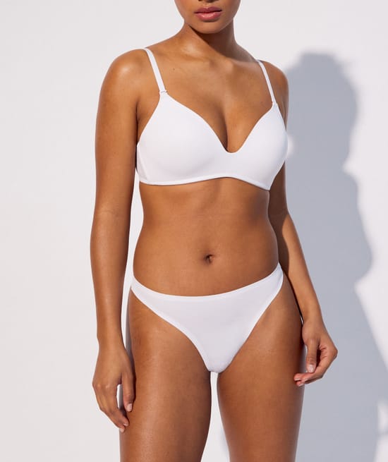 Microfibre thongs;