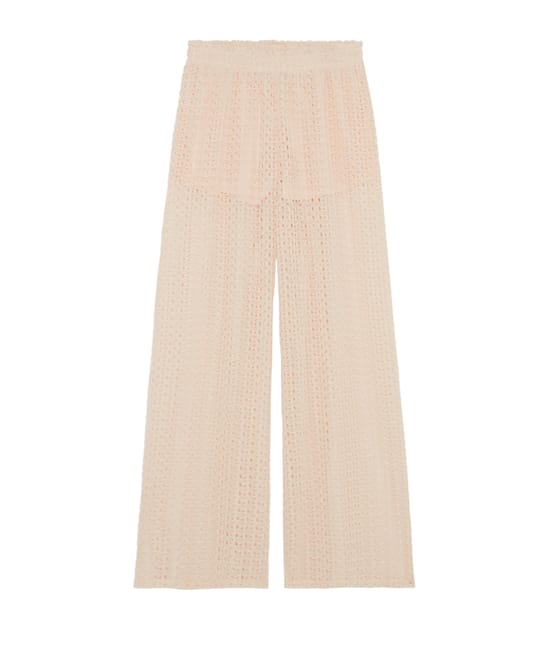 Pantalon en crochet;
