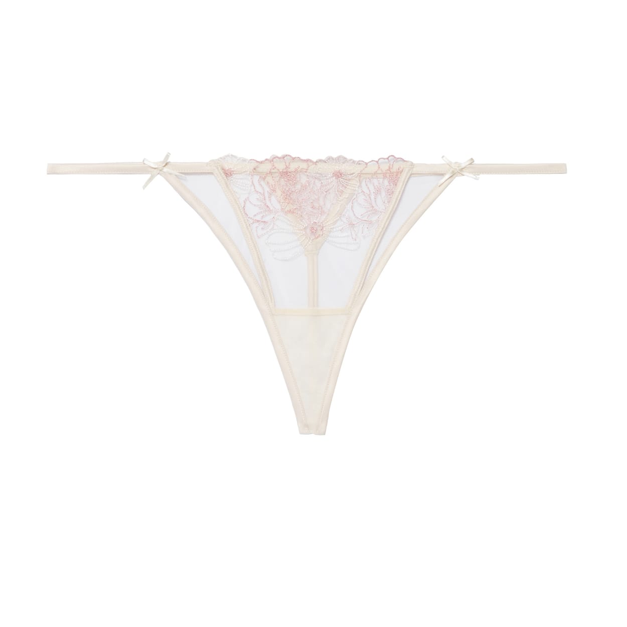 String en dentelle et broderies;