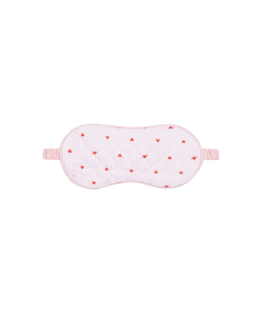 Masque &agrave; rayures et c&oelig;urs;