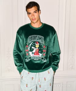 Sweatshirt velours Grinch;