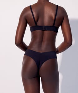 Microfiber bandeau bra;