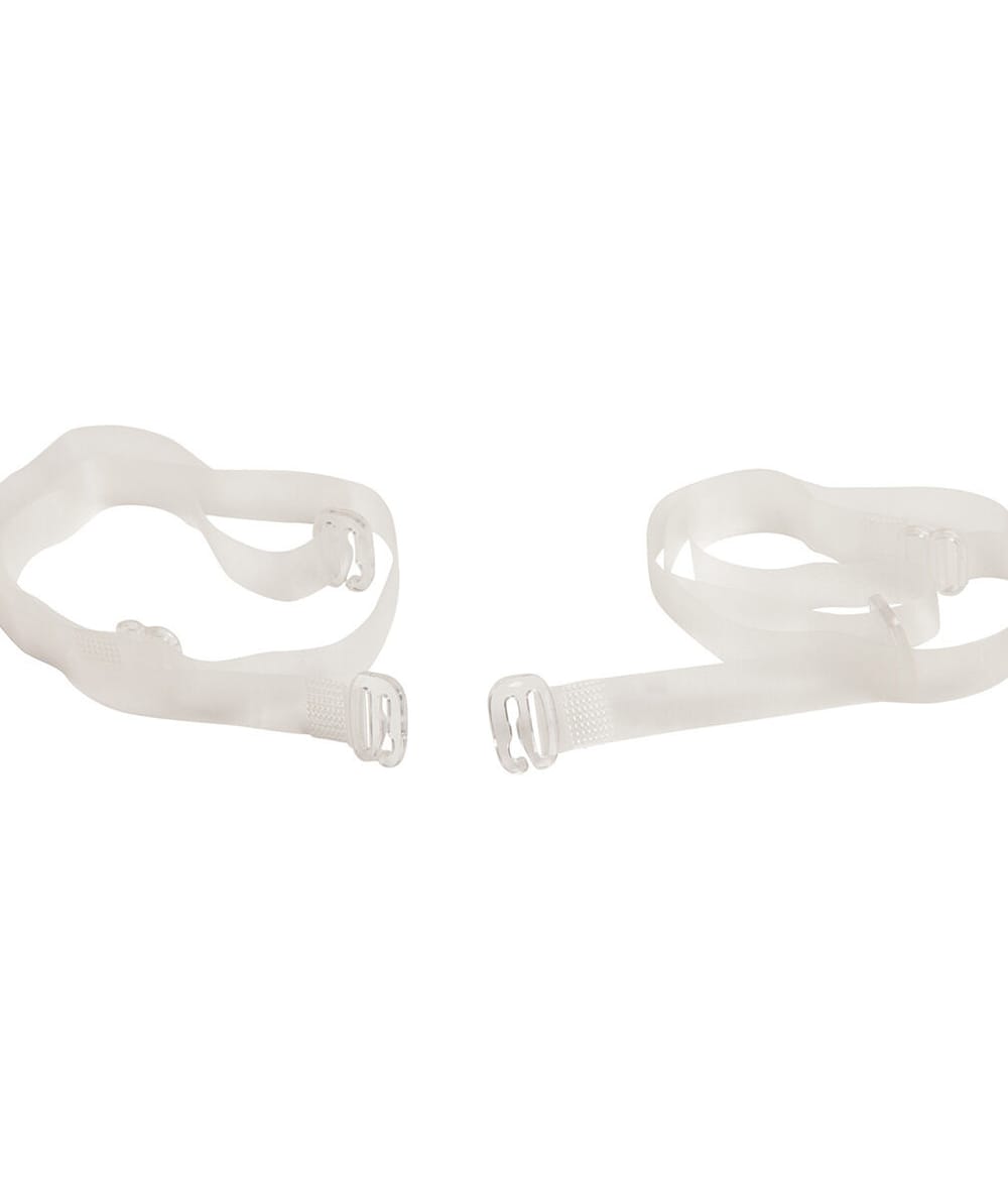 Bretelles transparentes;