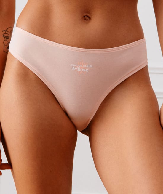 Lot de 3 culottes en coton;