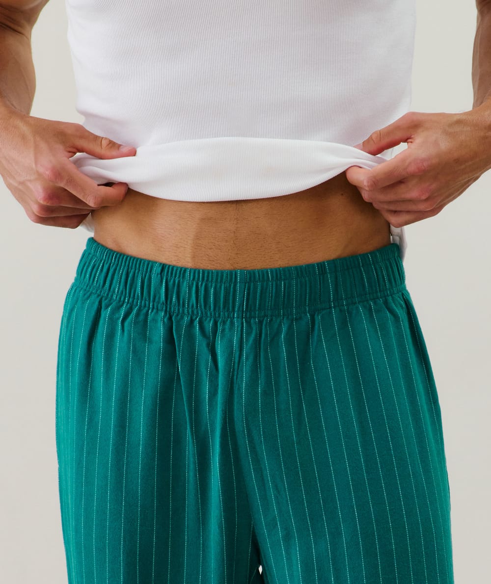 Pantalon à rayures;