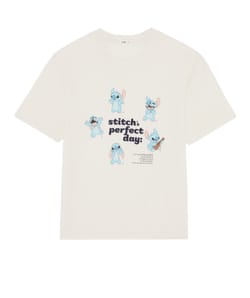 Stitch jersey T-shirt;