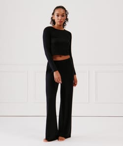 Knitted trousers;