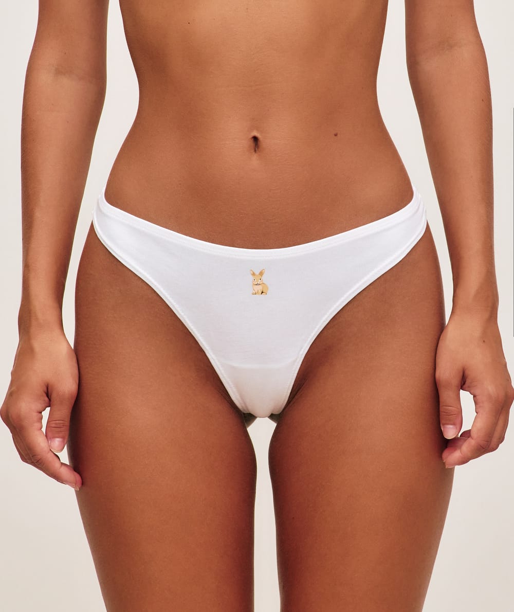 Pack of 3 patterned cotton strings;