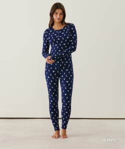 Legging en jersey Snoopy;