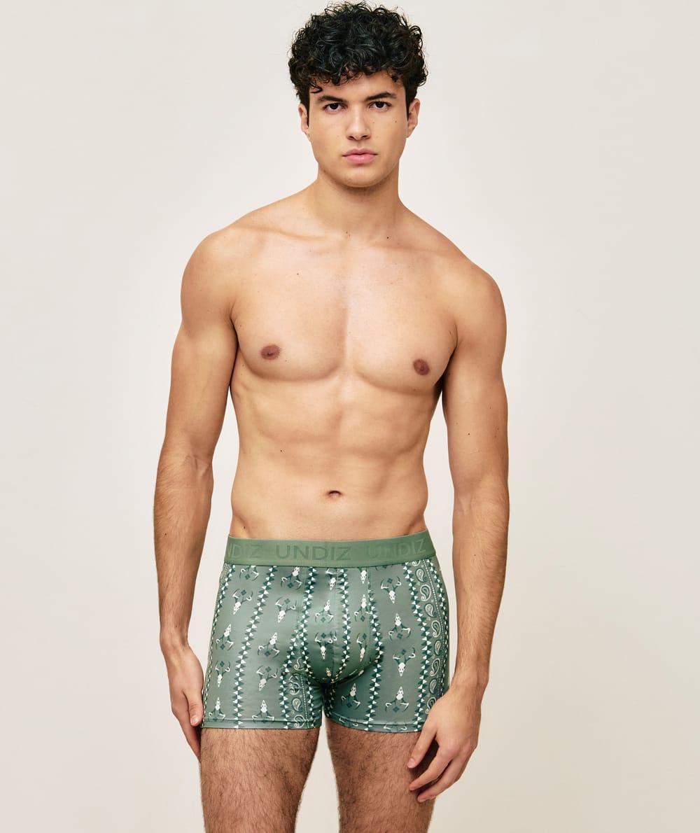 Microfibre boxer shorts;