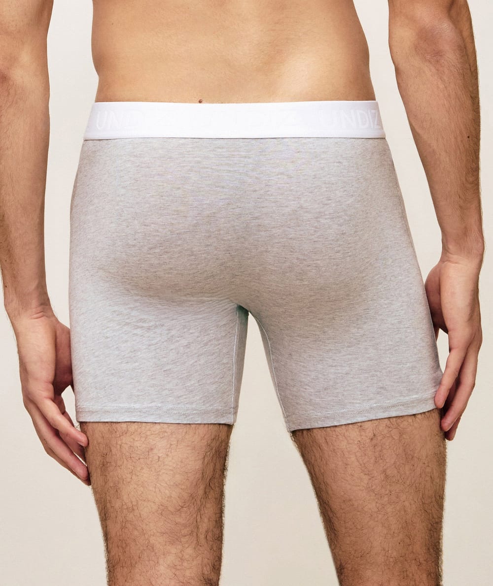 Boxer long en coton;